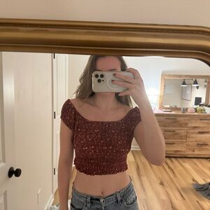 Off the shoulder top